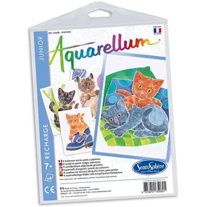 SentoSphere Aquarellum Junior Katzen (d) pas cher