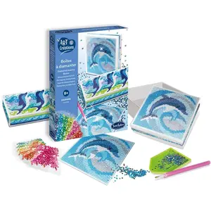 Sentosphere Coffret à strass Dauphins pas cher