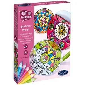 SentoSphère Art & Creations Raamstickers Kleuren MandalaVendu parbol