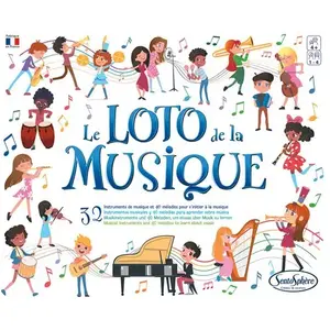 SentoSphere Jeu éducatif musical SentoSphère Le Loto de la Musique pas cher