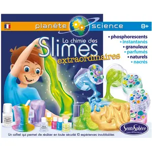 SentoSphere Jeu scientifique SentoSphère La chimie des slimes extraordinaires pas cher