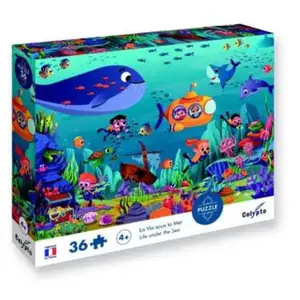 SentoSphere Calypto Puzzle Monde sous-marin 36 pièces (36 pièces)