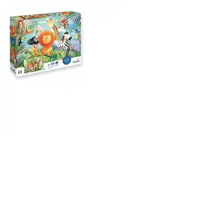 SentoSphere Puzzles SentoSphère Animaux Sauvages 2 x 24 pièces pas cher