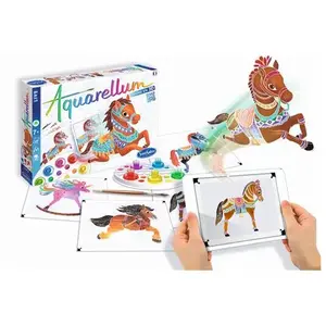 Comparateur de prix : Peinture SentoSphère Aquarellum Live Chevaux