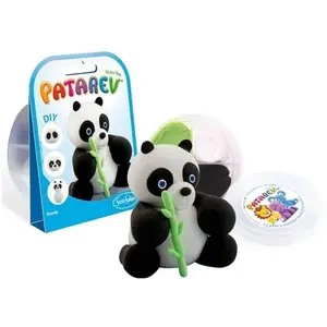 Comparateur de prix : SENTOSPHERE Pâte à modeler Patarev : Pocket Panda Coloris Unique
