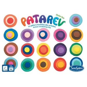 Comparateur de prix : Sentosphere - 8497 - Coffret de 15 pots de Patarev