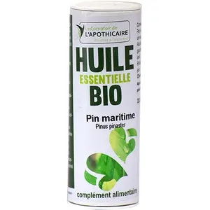 Le Comptoir de l'Apothicaire Huile Essentielle Pin Maritime Bio 10ml pas cher