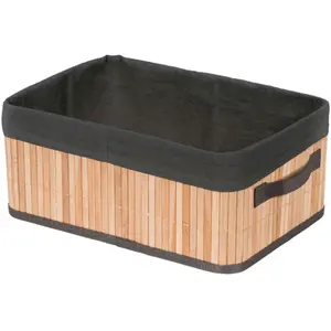 COMPACTOR Panier de rangement pliable en bambou pas cher