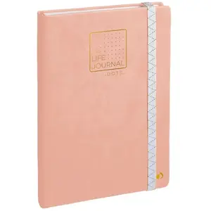 QUOVADIS CARNET 21 LIFE JOURNAL CORAIL pas cher