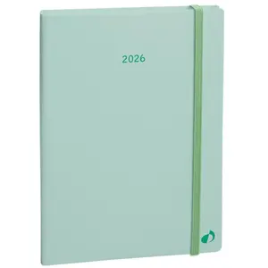 Agenda civil semainier Quo Vadis Ministre Collection Pastel Décembre 2025 à Décembre 2026 Vert pas cher