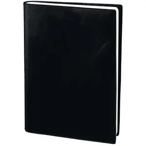 Agenda semainier exdi 21x27cm noir pas cher