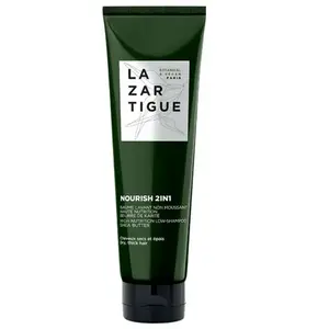 Lazartigue, Shampoing, Nourish 2In1 Baume Nettoyant Nourrissant Extrême au Beurre de Karité szampon do w osów 150ml (150 ml, Shampoing liquide) pas cher