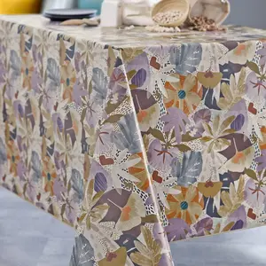 CALITEX Toile Cirée Graphic Jungle Finition Biais Ronde 140 cmVendu paramazon