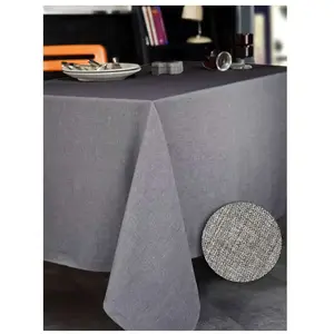 Calitex BROME Nappe rectangulaire Polyester Gris 150x250 pas cher