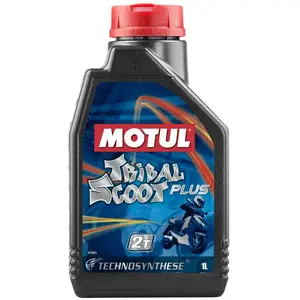 Motul - 4x Huile Tribal Scoot 2T Plus bidon de 1 Litre pas cher