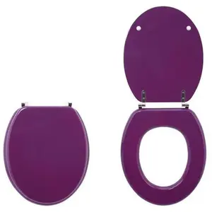 WIRQUIN - Abattant colors line prune pas cher