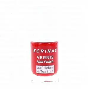 Ecrinal Vernis Silicium + Tea Rouge Passion pas cher