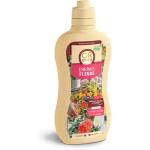 Engrais liquide fleurs - 1L - Or Brun pas cher