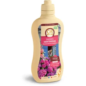 OR BRUN Engrais Hortensias - 1L - Renforce Les Hortensias - Fabriqué En France - Utilisable En Agriculture Biologique OBRECLHORTEN1 pas cher