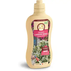 OR BRUN Engrais Lauriers & Bougainvilliers - 1L - Améliore& Favorise L... pas cher