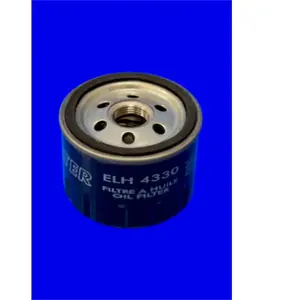 MECAFILTER Filtre à huile pour FIAT: 500, Multipla, Stilo, Panda, Marea, Marengo, Doblo, Idea, Bravo, Punto & ALFA ROMEO: 147, 166, 156 (Ref: ELH4330) pas cher