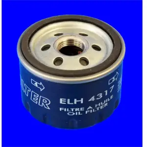 MECAFILTER Filtre à huile pour PIAGGIO: QUARGO & LANCIA: Lybra & ALFA ROMEO: GTV, 156, Spider, GT (Ref: ELH4317) pas cher