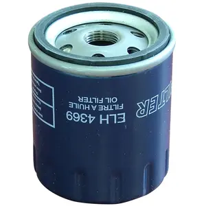 MECAFILTER Filtre à huile pour FORD: Focus, Fiesta, Mondeo, S-Max, C-Max, Connect, Galaxy, Courier, Ecosport, B-Max, Transit/Tourneo (Ref: ELH4369) pas cher