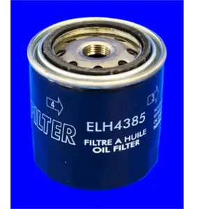 MECAFILTER Filtre à huile pour NISSAN: Trade, Pathfinder, Navara, NP300, Cabstar, Primera, Murano, X-Trail, King Cab, NT400, Almera (Ref: ELH4385) pas cher