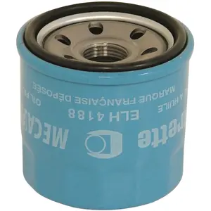 MECAFILTER Filtre à huile pour DAIHATSU: Valera, Sportrak, Hijet, Terios, Cuore, Trevis, Copen, Mira, SPARCAR, Move, Sirion, Charade (Ref: ELH4188) pas cher