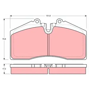 TRW Remblokken set pas cher
