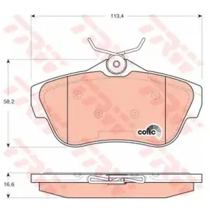 Comparateur de prix : TRW Remblokken set