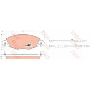 TRW Remblokken set pas cher