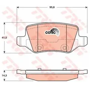 TRW Remblokken set pas cher