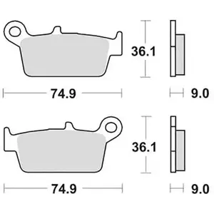 Comparateur de prix : TRW Lucas Brake voering MCB665
