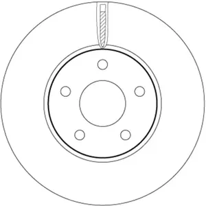 Remschijf DF6975 TRW pas cher