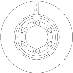 Remschijf DF6984 TRW pas cher