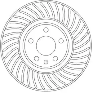 TRW Disques de frein pour AUDI: S5, A6, A4, Q5, S4, A5, A7 (Ref: DF6950S) pas cher