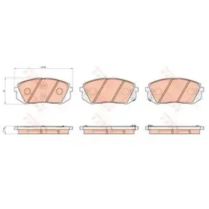 TRW Remblokken set pas cher