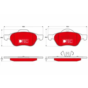 TRW Remblokken set pas cher