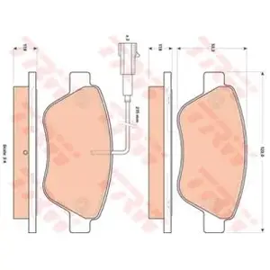 TRW Remblokken set pas cher
