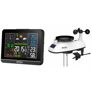Station Météo - OPTEX - PRO - Couleur Noir - Wi-Fi - Avec sonde pas cher