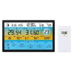 OPTEX Station Météo Grand Écran Wifi Compatible Tuya pas cher