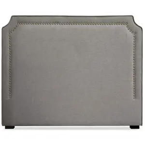 Tête de lit - MENZZO - Milana - Design classique romantique - Couleur Taupe - Inspiration antique-chic pas cher