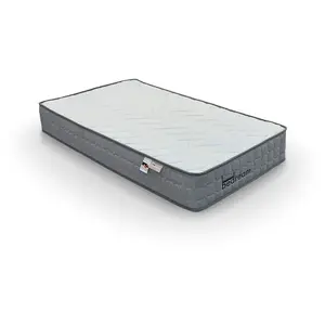 MENZZO Matelas à ressorts ensachés 23cm Bedream accueil moelleux et soutien ferme 90x190cm pas cher