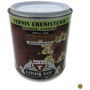 AVEL Vernis Ebénisterie louis xiii Brillant, 500 ml chene clair pas cher
