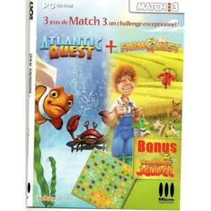 MICRO APPLICATION Atlantic Quest + Farmquest Pc pas cher