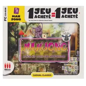 MICRO APPLICATION Mah Jong : Alice au Pays des Merveilles - PC pas cher
