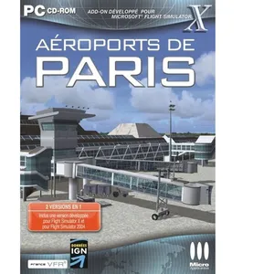 Micro Application Add-On Pour Fs X Les Aéroports De Paris - Version Bo...