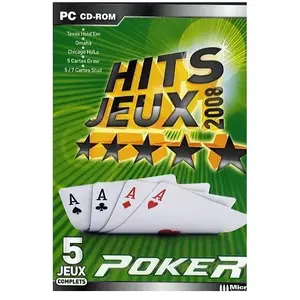 Micro Hits Jeux 2008 - 5 Jeux De Poker pas cher
