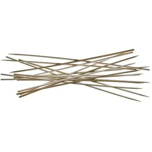 Lot de 100 pics à brochette 30 cm en bambou - COOK'IN GARDEN pas cher